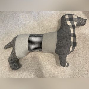 COPY - Plaid dachshund pillow